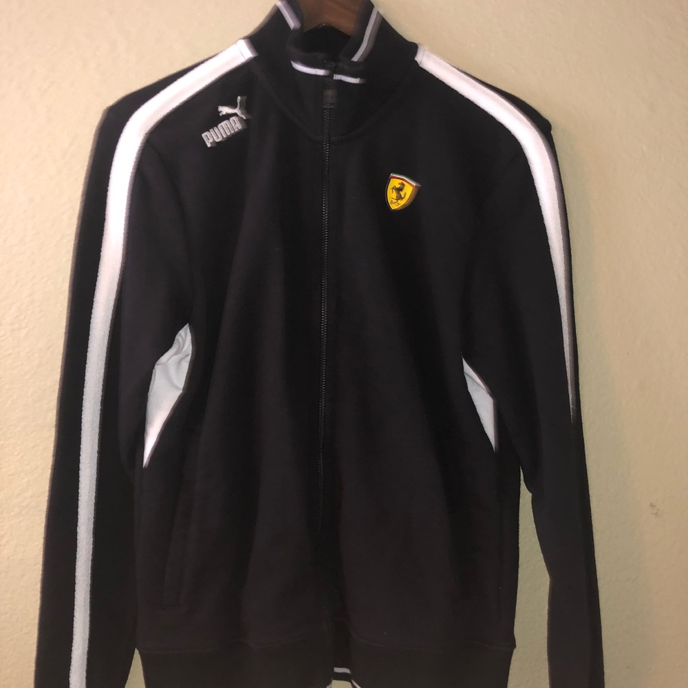 Men’s Small Puma X Ferrari zip sweater